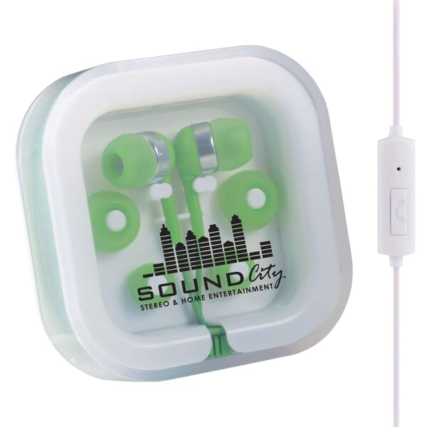 Color Pop Earbuds W/Microphone
