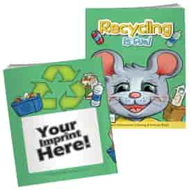 Recycling Is Fun Coloring Book With Mask