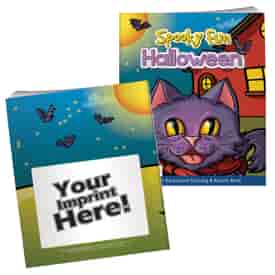 Spooky Fun Halloween Coloring Book With Mask