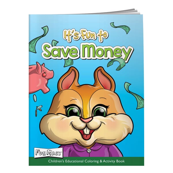 Fun Save Money Coloring Book