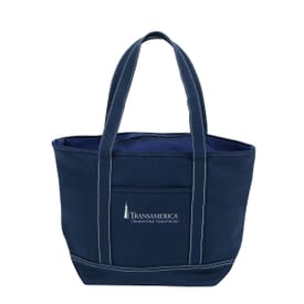 Zippered Solid Color Cruise Tote
