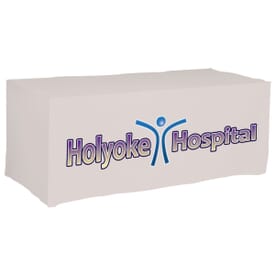 6ft Fitted Table Cover- Full Color Front