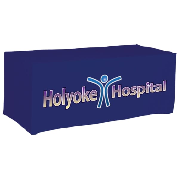 6ft Fitted Table Cover- Full Color Front