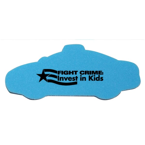 Die Cut Eraser-Police Car