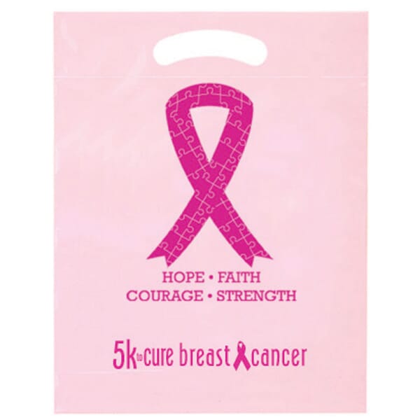 12" x 15" Awareness Ribbon Plastic Bag