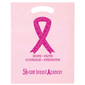 12&quot; x 15&quot; Awareness Ribbon Plastic Bag