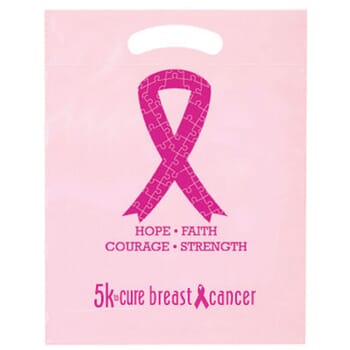12&quot; x 15&quot; Awareness Ribbon Plastic Bag