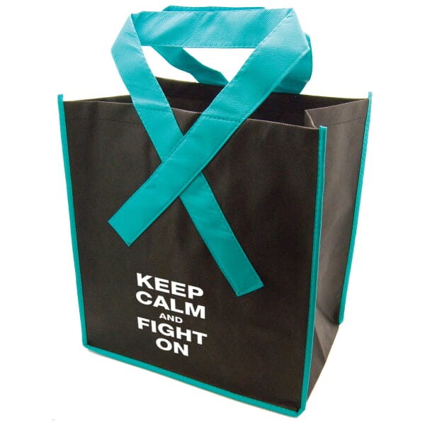 Awareness Ribbon Grocery Tote