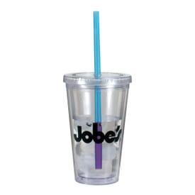 16 oz Evolve Tumbler W/ Color Change Straw - One Color