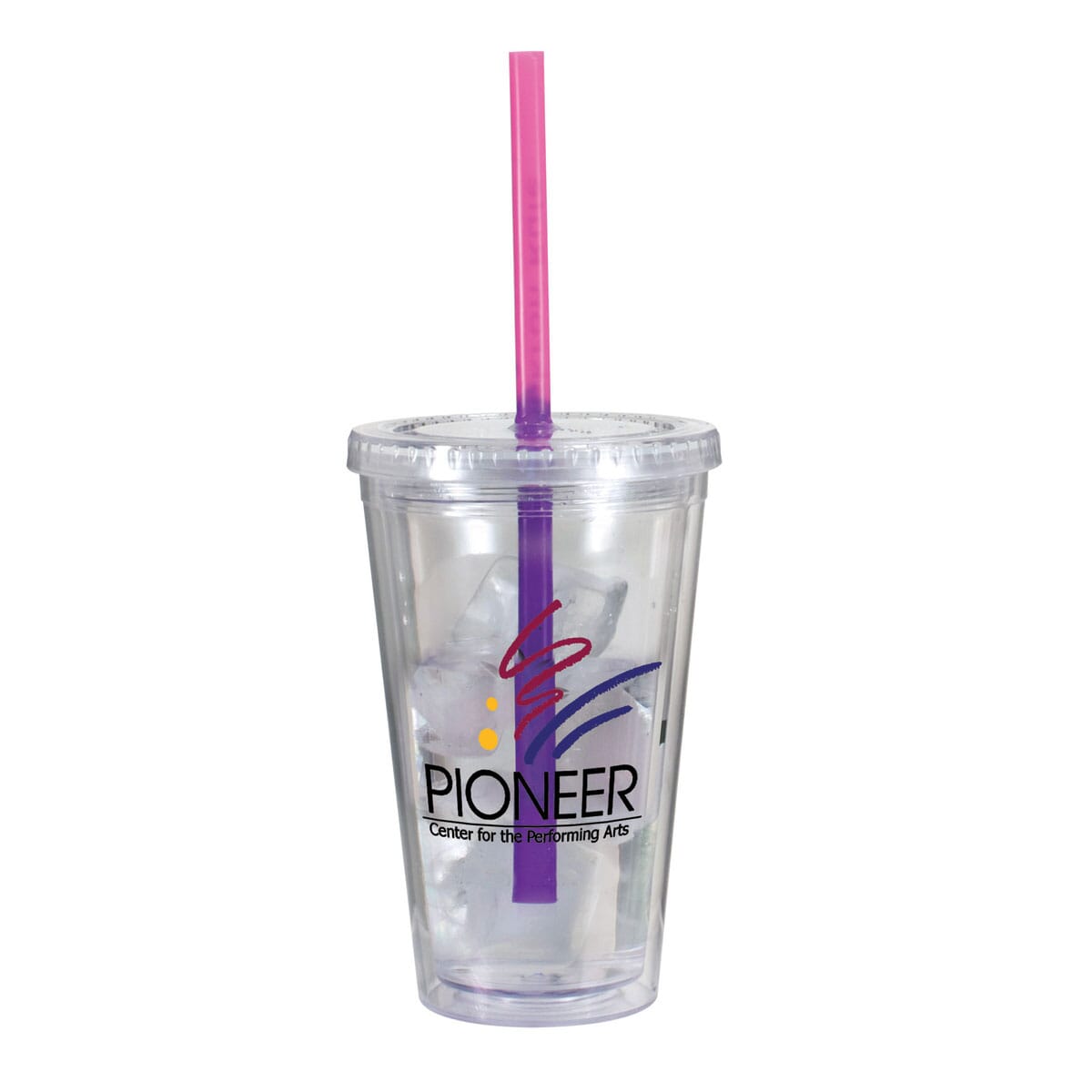 16 oz Evolve Tumbler Mood Straw - Full Color