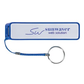 Portable Charger With Key Ring