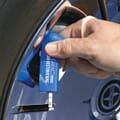 Tire Gauge in use