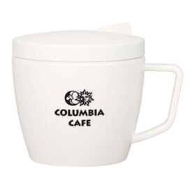 14 oz. Thermal Mug W/ Spoon And Fork Set