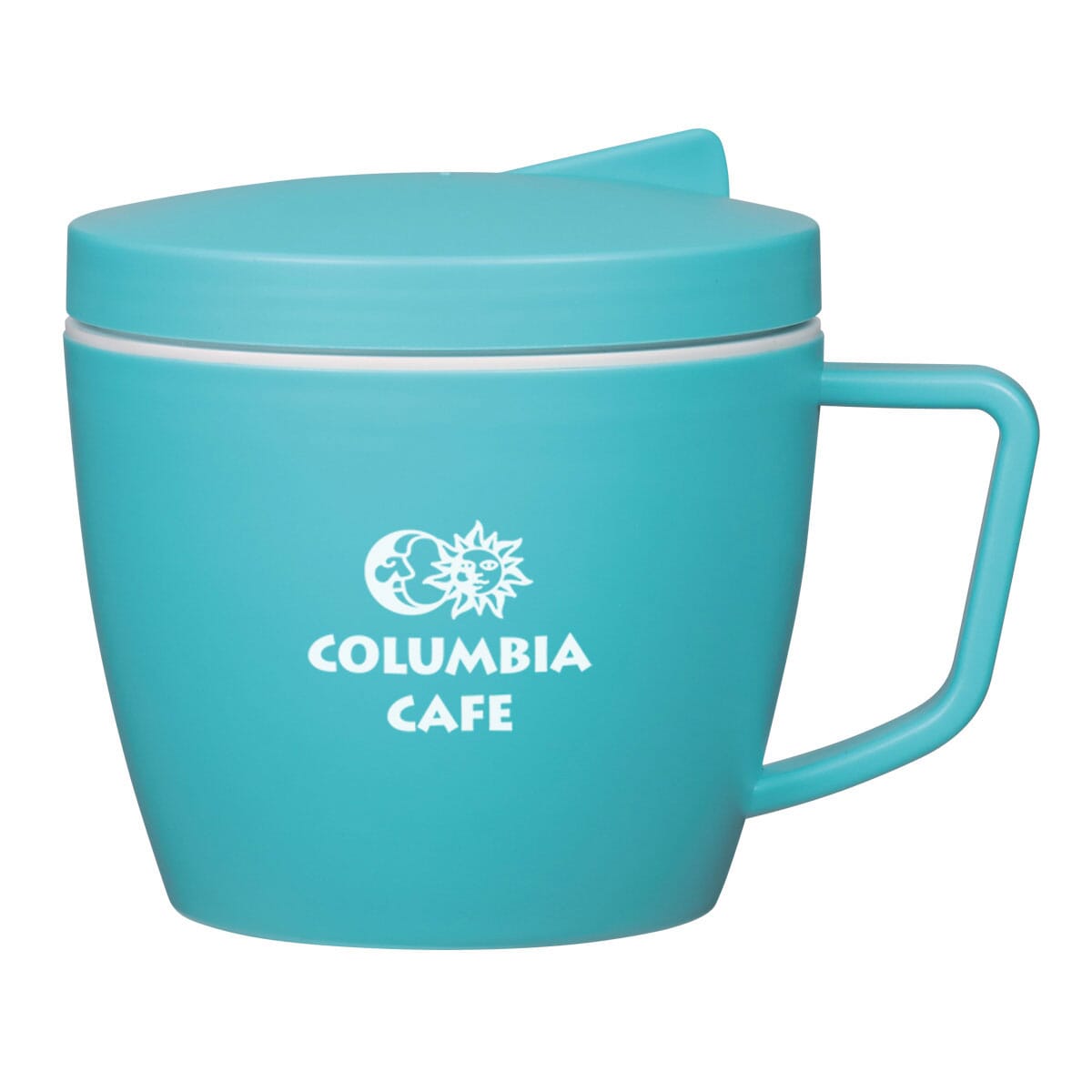 14 oz. Thermal Mug W/ Spoon And Fork Set