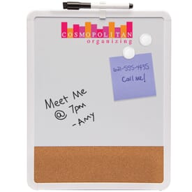 Multipurpose Dry Erase Cork Board