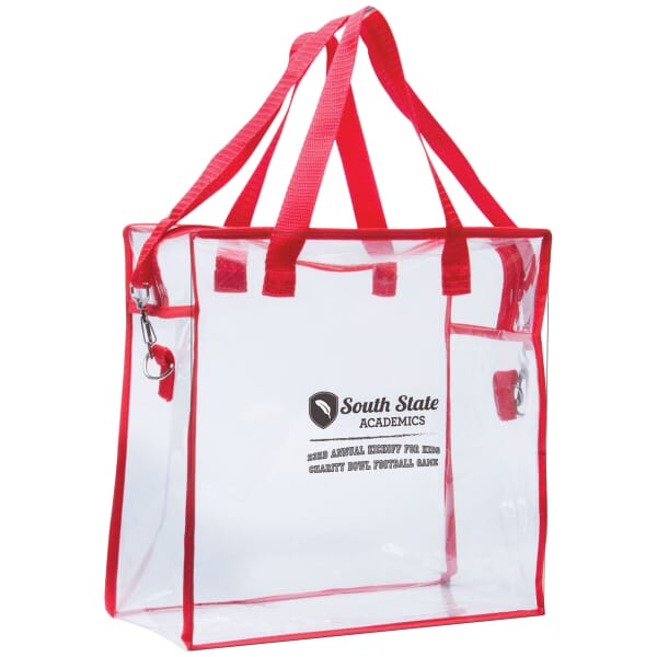Transparent Sports Tote