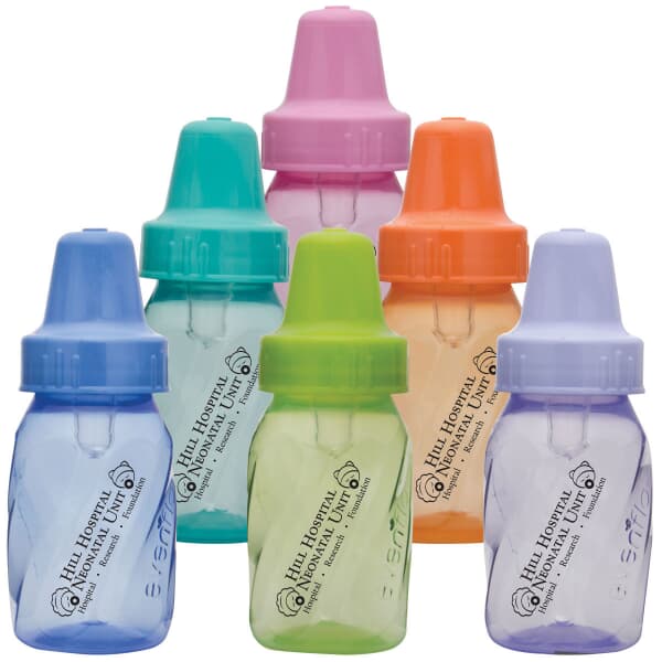 4 oz Colored Evenflo® Baby Bottles