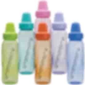 8 oz Colored Evenflo® Baby Bottles