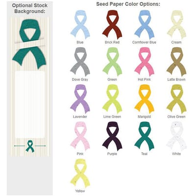 Custom Branded Growing Ribbons Bookmark with Logo | Crestline