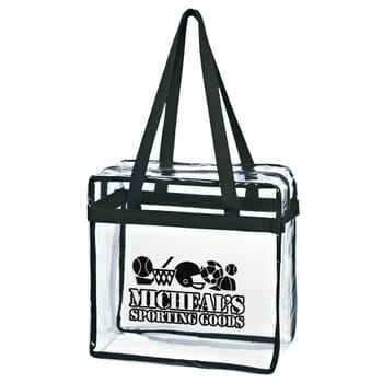 Clear EVA Tote Bag With Zipper