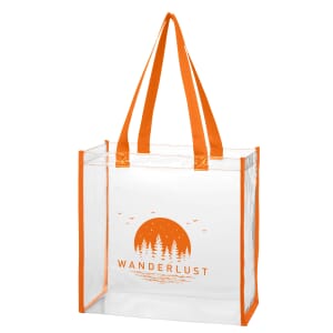 Clear Tote Bag for Stadiums