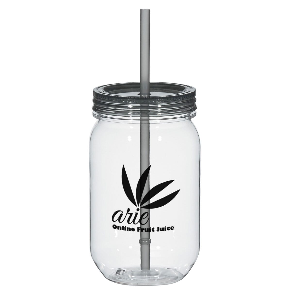 25 oz Color Burst Mason Jar