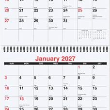 2020 Three Month Peek Calender