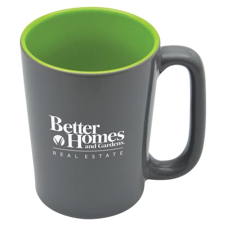 Coffee mug with colorful inside