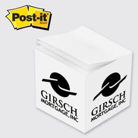 Post-It® Note Cube, 2-3/4&quot; X 2-3/4&quot; X 2-3/4&quot;