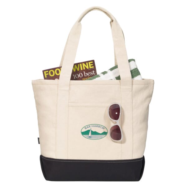 Zipping Cotton Tote