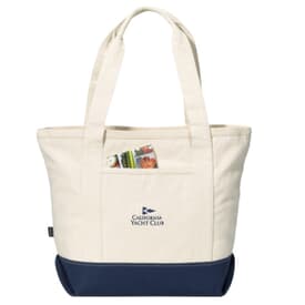Zipping Cotton Tote