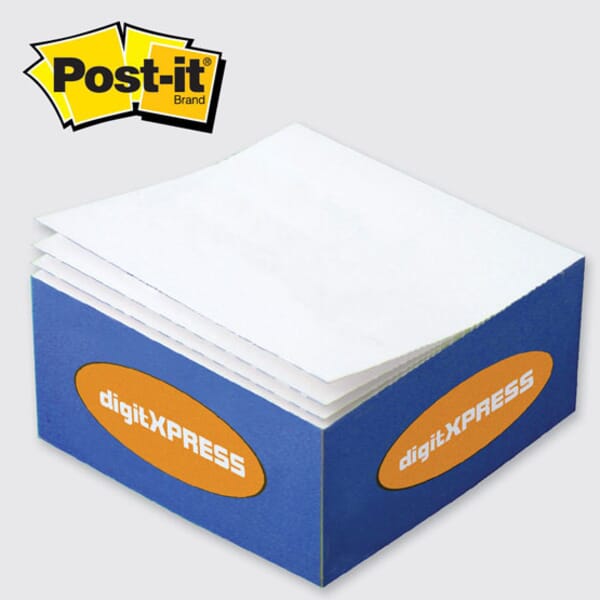 Post-It® Note Half Cube, 3-3/8" X 3-3/8" X 1-3/4"