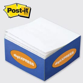 Post-It® Note Half Cube, 3-3/8&quot; X 3-3/8&quot; X 1-3/4&quot;