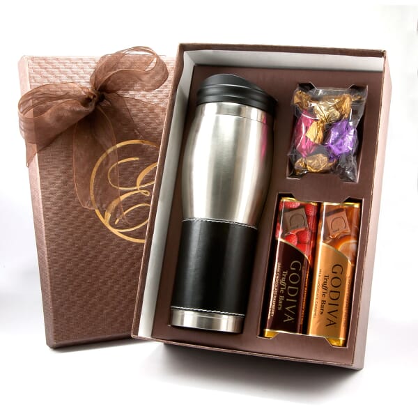 Godiva® Tumbler Gift Set - Promotional Giveaway