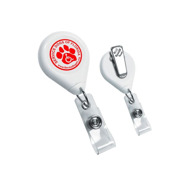 Attention Here! Retractable Badge Holder