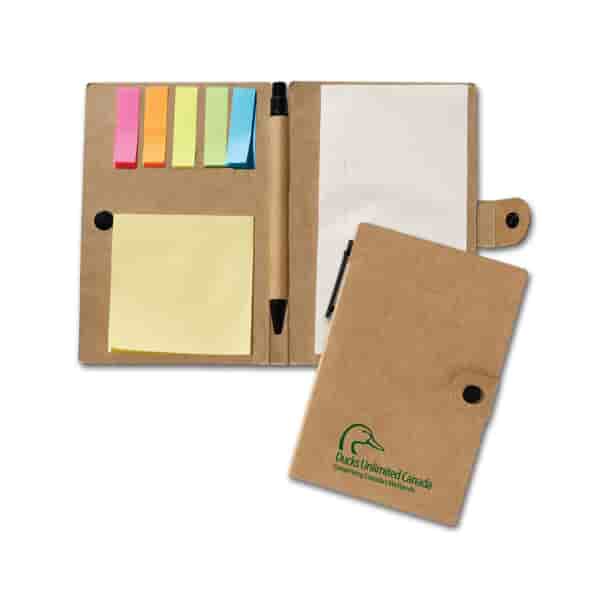 Jotter, Sticky Pad, And Flags Set