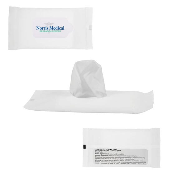 Sanitizer Wipes In Resealable Pouch