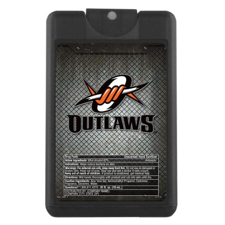 Credit Card Shaped Spray Sanitizer