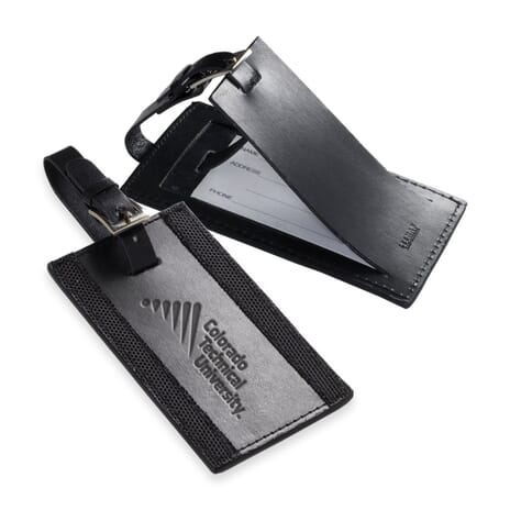 Leeman™ Leather Luggage Tag