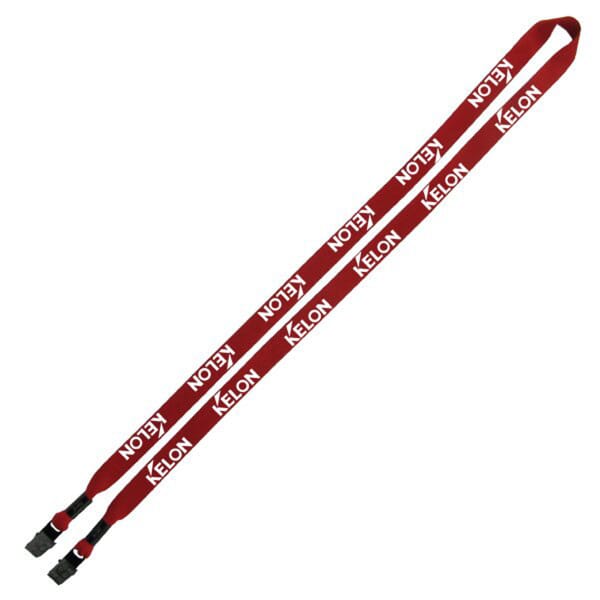 Polyester Lanyard with Dual Clips