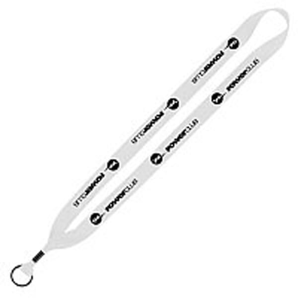 Split Ring Economy Lanyard