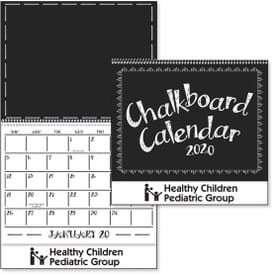 2020 Chalkboard Calendar
