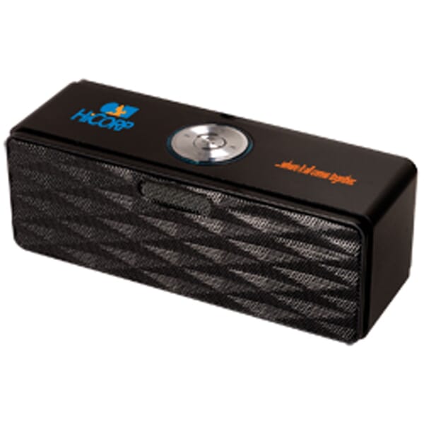 Bluetooth® Mini-Boom Speaker/FM Radio