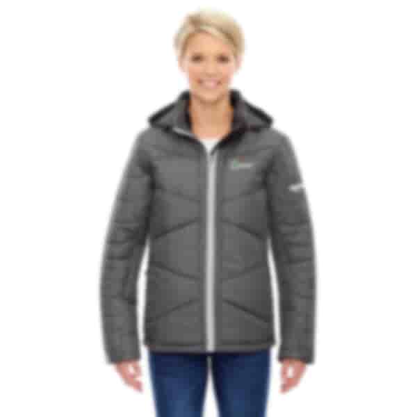 North End Sport Blue Avant Insulated Jacket- Ladies'