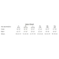 jacket size chart