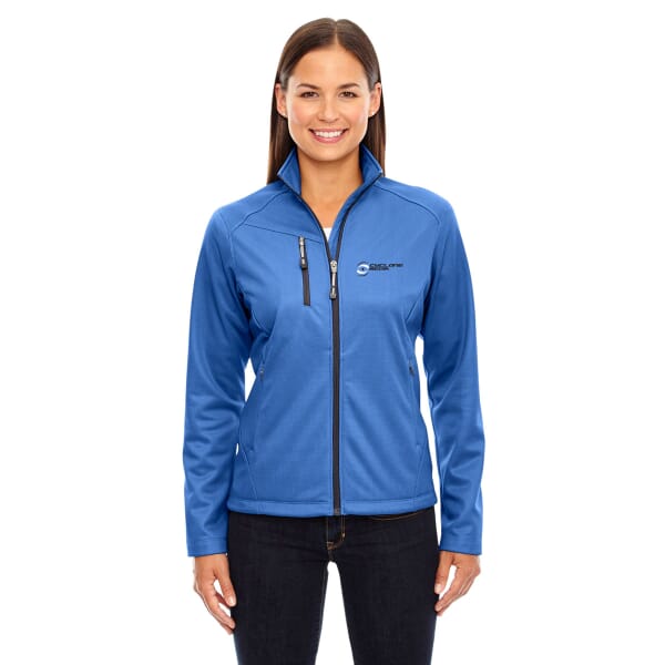 North End Trace Printed Fleece Jackets-Ladies'