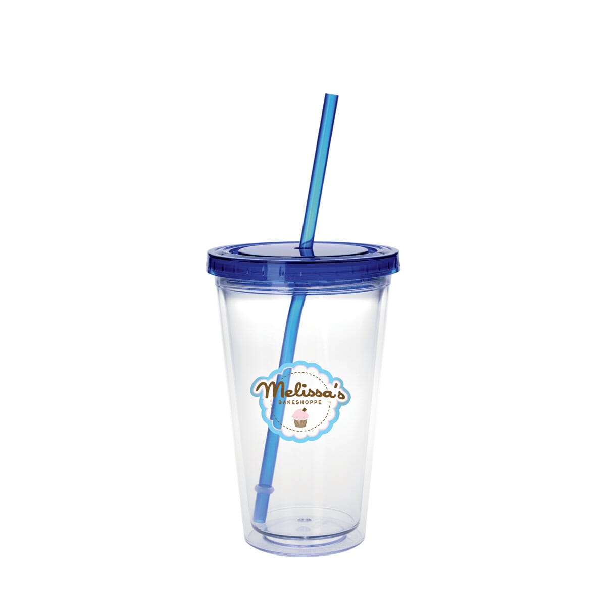 18 oz Small Colored Lid Tumbler