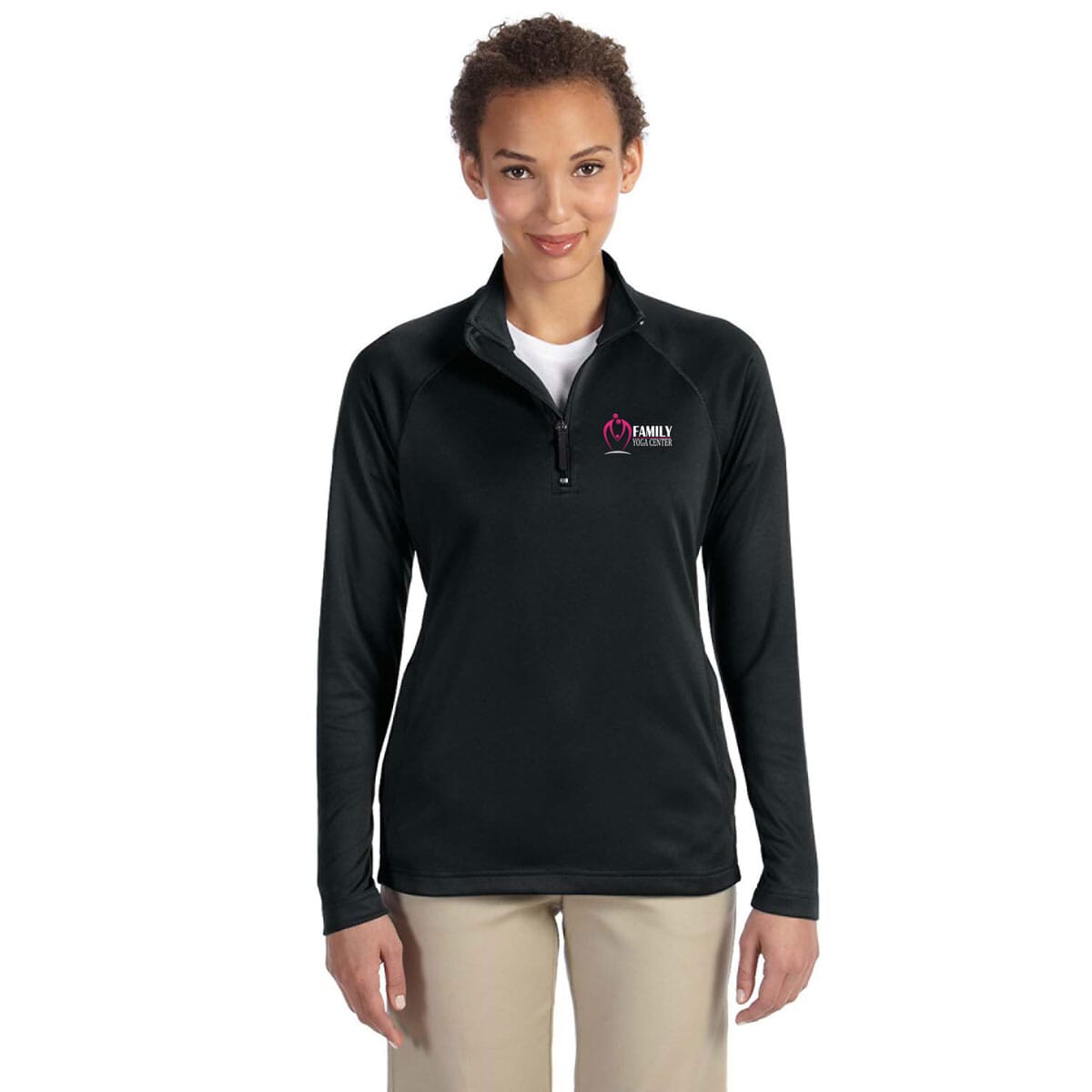 Devon & Jones® Compass Quarter-Zip- Ladies'