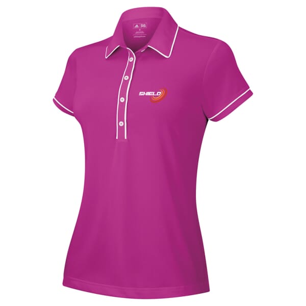 adidasÂ® Piped Polos-Ladies'