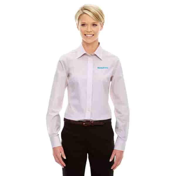 Devon & Jones® Crown Collection Micro Tattersall - Ladies